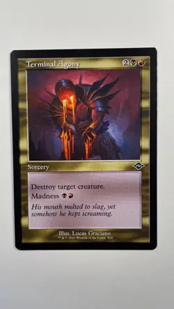 MTG Modern Horizons 2 Terminal Agony Retro Frame #424 - Image 1