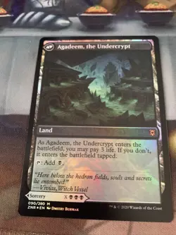 MTG FOIL Agadeem's Awakening Agadeem, the Undercrypt Zendikar Rising - Image 2