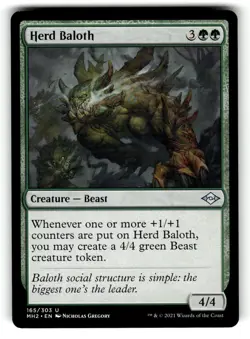 Herd Baloth 165 Uncommon Modern Horizons 2 Magic: The Gathering Near Mint - Image 1