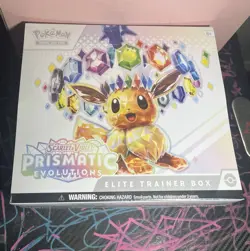 Pokemon TCG Scarlet Violet Prismatic Evolutions Elite Trainer Box ETB New Sealed - Image 1