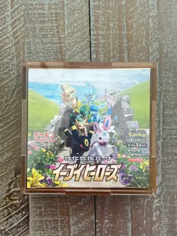 Pokemon TCG Sword & Shield: Eevee Heroes Japanese Booster Box Sealed 🔥🤩 4521329314143 - Image 1