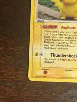 Ditto [Pikachu] Pokemon Ex Delta Species 63/113 Reverse Holo VLP/NM- - Image 5