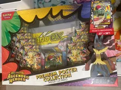 Mega Lucario Premium Poster Collection -Ascended Heroes -New & Sealed -Pokemon - Image 1