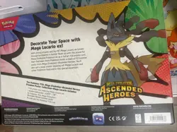 Mega Lucario Premium Poster Collection -Ascended Heroes -New & Sealed -Pokemon - Image 2