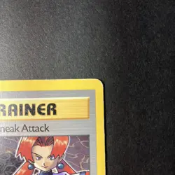 Rocket’s Sneak Attack 72/82 First Edition Rare -Team Rocket Vintage 2000 WotC Hp - Image 4