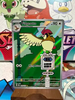 Pidgeotto 208/197 Illustration Rare - Obsidian Flames - Pokemon TCG - SHIPS FAST - Image 1