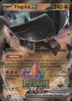 Ting-Lu ex 127/193 Double Rare Paldea Evolved Pokemon - Image 1