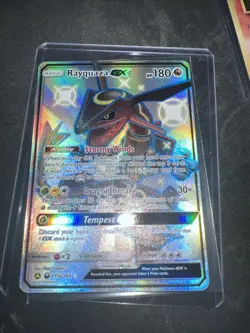 2019 Pokemon Alternate Art Promos Rayquaza GX 177a/168 - Image 1