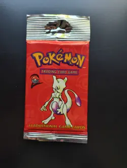 Pokemon Base Set 2 Long Crimp Pack Mewtwo Art Factory Sealed (unweighed) - Image 3