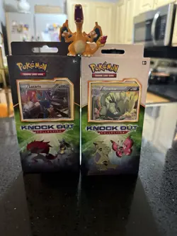 Pokemon TCG: 2017 Knock Out Collection | Lucario & Tyranitar | Set Of 2 - Image 1