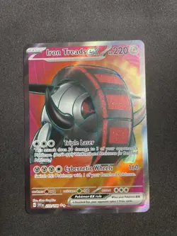 Pokemon Iron Treads ex 233/198 Base Set Scarlet & Violet Ultra Rare Full Art ✨ - Image 1