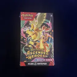 Pokemon Mega Evolution Ascended Heroes Booster Bundle 6-Pack English (Lucario) - Image 1