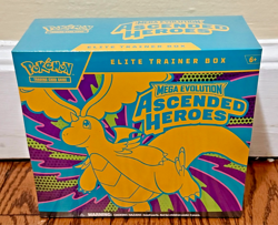 Pokemon Mega Evolution Ascended Heroes Elite Trainer Box New Factory Sealed ETB - Image 1