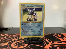 Pokemon Wartortle 1st Edition Shadowless Base Set 42/102 Uncommon WOTC - Image 1
