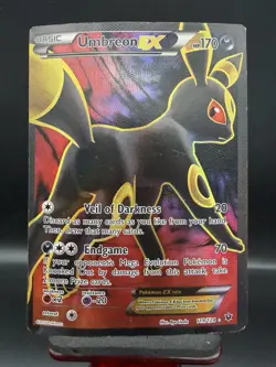 Umbreon-EX - 119/124 - Full Art Ultra Rare English Pokemon Fates Collide MP - Image 1
