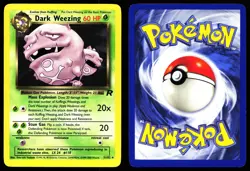 DARK WEEZING 31/82 RARE TEAM ROCKET POKEMON UNLIMITED LP - Image 3