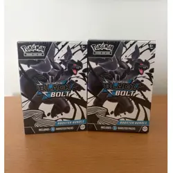 Pokemon TCG Scarlet & Violet Black Bolt Booster Bundle 2 Boxes Zekrom - Image 1