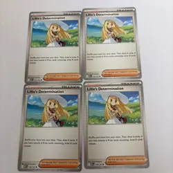Pokemon TCG Lillie’s Determination 119/132 Mega Evolution x4 - Image 1