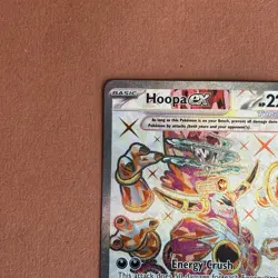 Pokemon Hoopa EX Paradox Rift 226/182 Ultra Rare Full Art Holo Near Mint - Image 2
