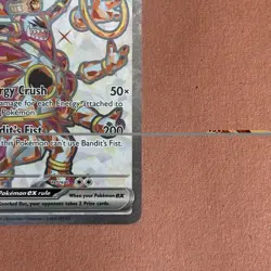 Pokemon Hoopa EX Paradox Rift 226/182 Ultra Rare Full Art Holo Near Mint - Image 4