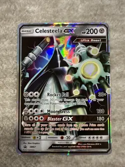 Pokemon TCG Celesteela GX - SM67 SM Black Star Promo SM67 Holo Promo - Image 1