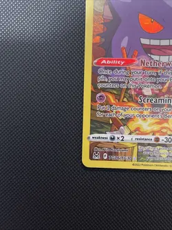 Pokemon TCG Gengar TG06/TG30 Lost Origin Trainer Gallery Ultra Rare Holo 120 HP - Image 5
