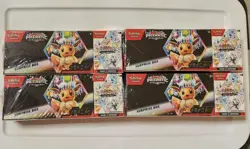 Lot of 4 Pokemon Prismatic Evolutions Booster Bundle + Surprise Box Sam's Club - Image 1