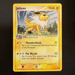 Jolteon - 3/17 - POP Series 3 - Pokemon - Rare - Damaged - Image 1