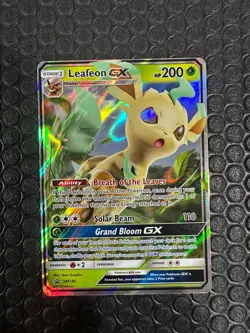 Pokemon TCG Leafeon SM Black Star Promo SM146 Promo Near Mint - Image 1