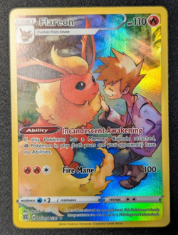 Flareon TG01/TG30 Brilliant Stars Trainer Gallery Pokemon 2022 - Image 1