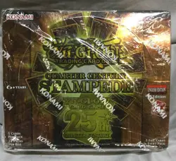 Yu-Gi-Oh!™! Trading Card Game: Quarter Century Stampede Booster Box - Image 1