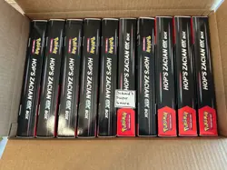 Pokemon TCG: Hop’s Zacian ex Box - LOT OF 10 BOXES - In Hand Ships Now Brand New - Image 2