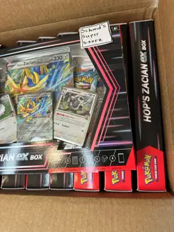 Pokemon TCG: Hop’s Zacian ex Box - LOT OF 10 BOXES - In Hand Ships Now Brand New - Image 5