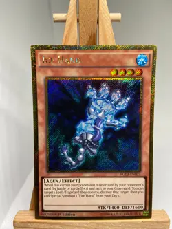 Ice Hand - Gold Secret Rare 1st Edition PGL3-EN023 - NM - YuGiOh - Image 1