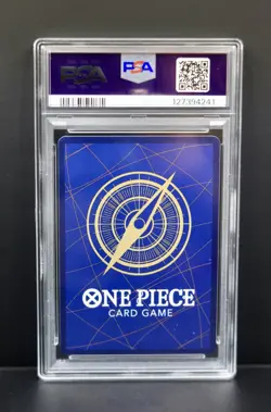 One Piece TCG Shanks OP09-004 SR Special Parallel Art English Holo PSA 10 2024 - Image 2