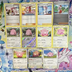 Nurse Joy & Her Pokemon Collection Set - 38 Cards - No Duplicates - NM/LP - Image 1