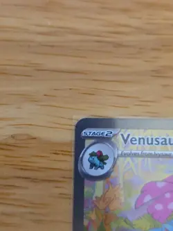 Venusaur EX 198/165 - Scarlet & Violet 151 - Pokemon Card - Image 2