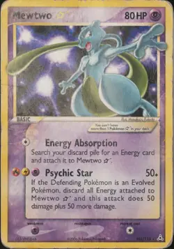 Mewtwo Gold Star 80PV 103/110 Holo - POKEMON CARD Holon Phantom Ex Era 🇺🇸 - Image 1