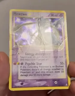Mewtwo Gold Star 80PV 103/110 Holo - POKEMON CARD Holon Phantom Ex Era 🇺🇸 - Image 3