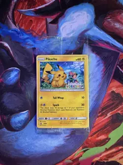 Build A Bear Pokemon Card Pikachu SM86 Promo Trading Card TCG SEALED NM - Image 1