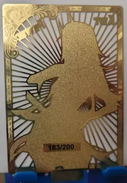 Power Chainsaw man KWR Gold Metal Card #183/200 Goddess Story Waifu Anime - Image 3