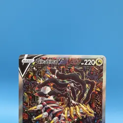 Pokemon Lost Origins Giratina V Full Art Holo Card 186/196 - Image 2