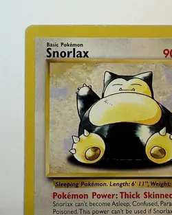 Snorlax - 27/64 - WOTC Jungle Set Rare Pokemon Card - LP - Image 3