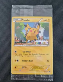 Pokemon Pikachu 20/108 Build-a-Bear Workshop Promo SEALED!! - Image 1