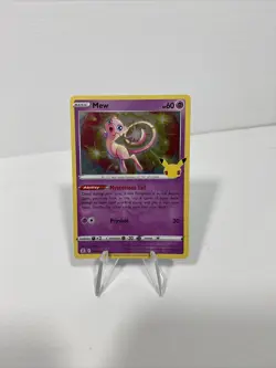 Pokemon TCG Mew Celebrations 011/025 Holo Holo Rare - Image 1