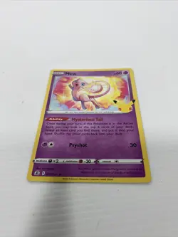 Pokemon TCG Mew Celebrations 011/025 Holo Holo Rare - Image 3