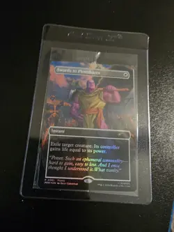 THANOS Magic the Gathering PSA Magazine Promo Swords to Plowshares Marvel - Image 2