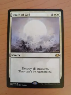 MTG Wrath of God Dominaria Remastered Regular Rare Non Foil - Image 1