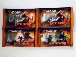 Magic MTG Battlebond Sealed Booster Packs – Rare Out of Print – Pack X 4 - Image 1
