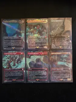 MTG Anduril, Narsil Reforged - Borderless - 491 - Foil LTC x1 NM Rare - Image 2